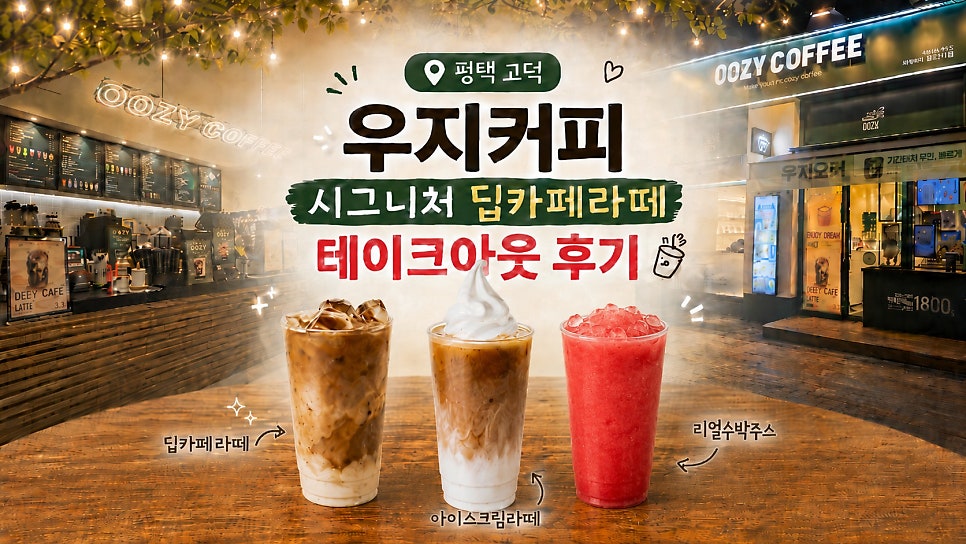 우지커피 평택오성점 사진 1