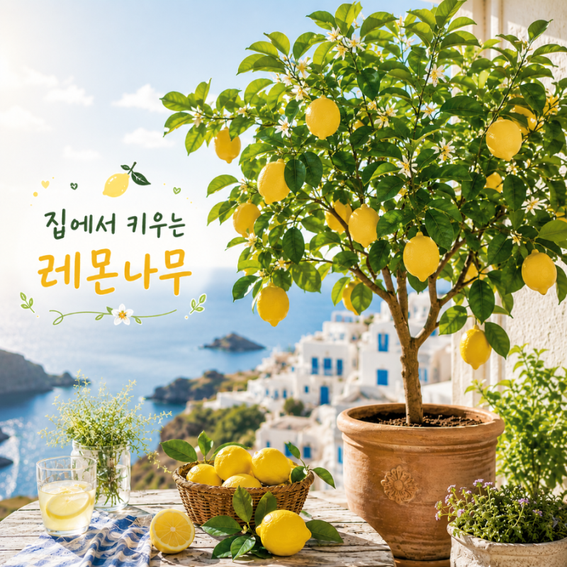 [집에서 레몬을 키운다고?] 레몬나무 키우기부터 열매 맺는 방법까지 총정리
