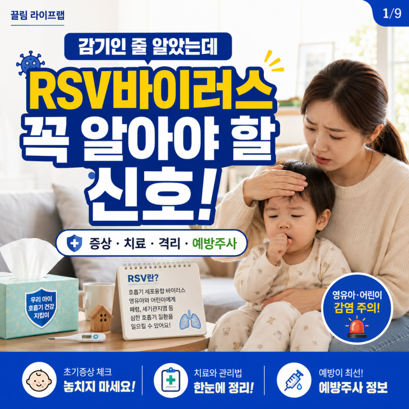 RSV바이러스 RS바이러스 증상 원인 치료 방법