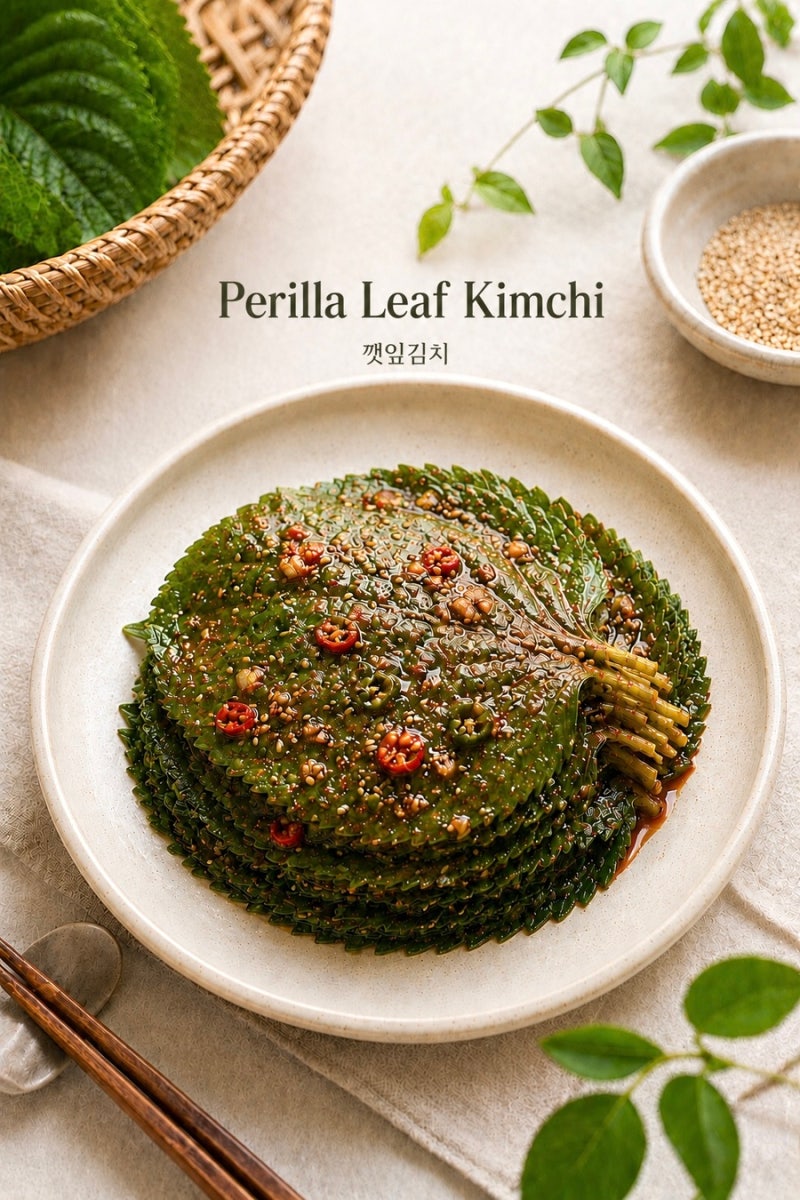 [레시피] 깻잎김치 황금레시피｜양념이 맛있는 밥도둑 깻잎장아찌 만드는 법