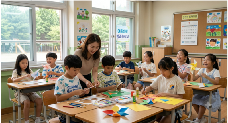 방학 중 방과후학교, 돌봄교실, 운동부 훈련 중 사고도 안심: 학교안전공제중앙회가 보장하....