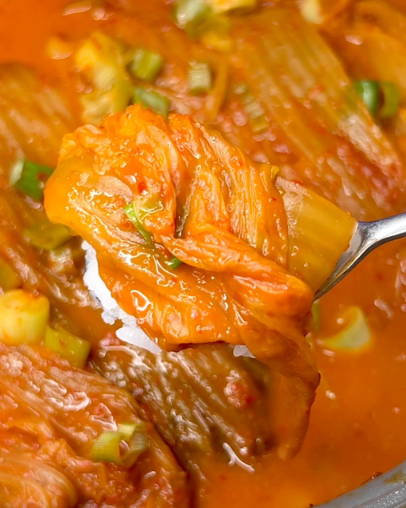 들기름 묵은지 김치찜 레시피 밥도둑 만들기