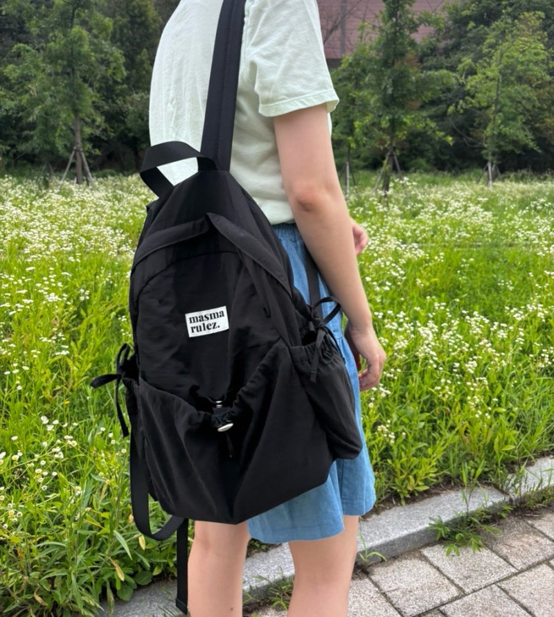 마스마룰즈 미니 리본 포켓 백팩 출근가방 후기