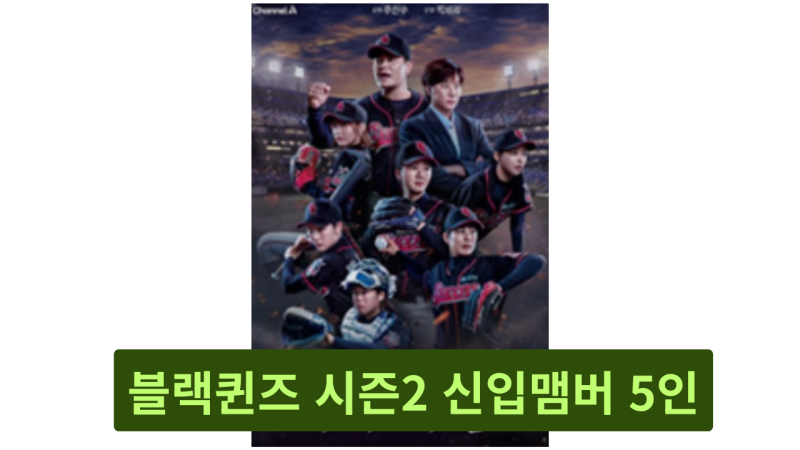 야구여왕 시즌2; 신규 멤버 5인 이력 및 관전 포인트(재방송 시간표)