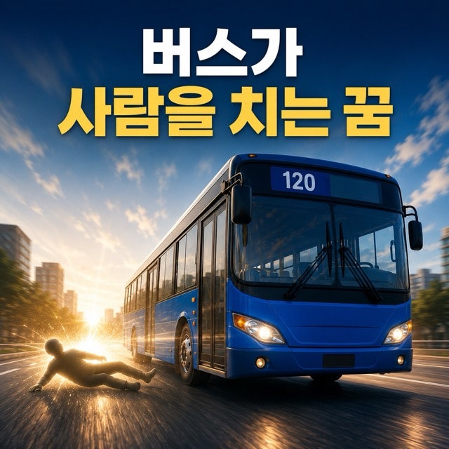버스가 사람을 치는 꿈 해몽