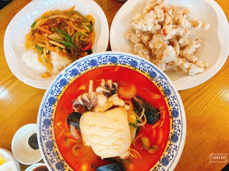 김포 양촌 맛집 아기랑갈만한곳 중국집 태양 식당 갑오징어 짬뽕