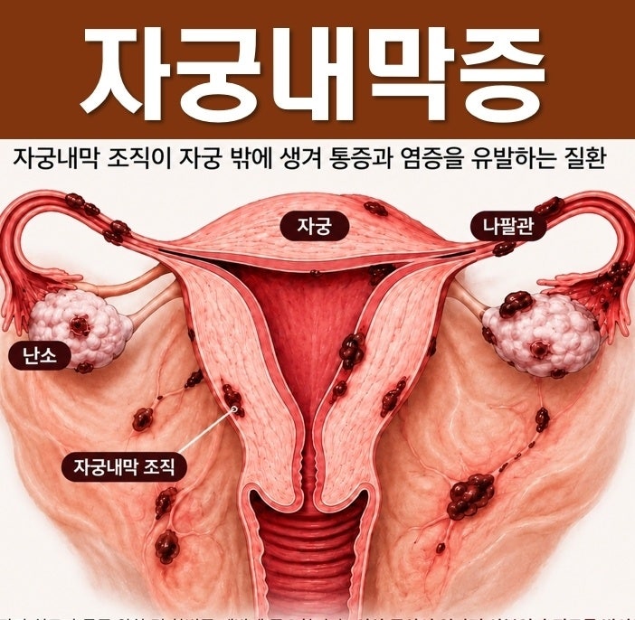 자궁내막증 초기증상 원인 놓치면 안되는 이유