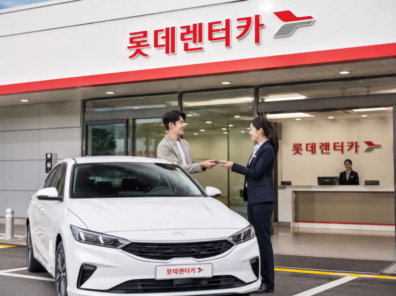 롯데렌터카 사고접수 방법과 사고 발생 시 대처 순서