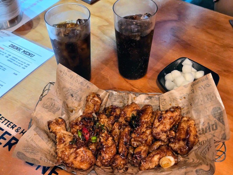 bhc 맛초킹 콤보 내돈내산 후기 bhc치킨 중문점 위치 메뉴