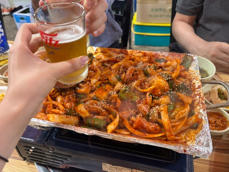 부모님 모시고 부산 가족 여행 2박3일 일정 공유 2편｜다대포 해수욕장 맛집 기장산 꼼장어, ....