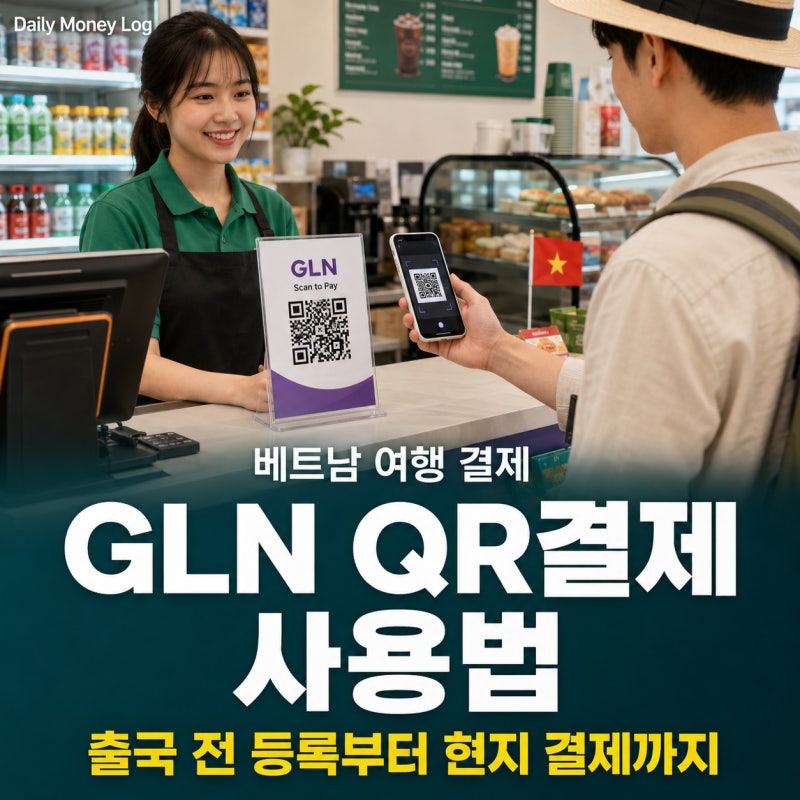베트남 GLN 사용법｜출국 전 등록부터 QR결제·ATM 출금까지