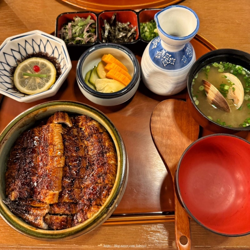 대구 장어덮밥 맛집, 동대구 신세계백화점 9층 나고야 전통 덮밥 장어 덮밥 히츠마부시, 모찌....