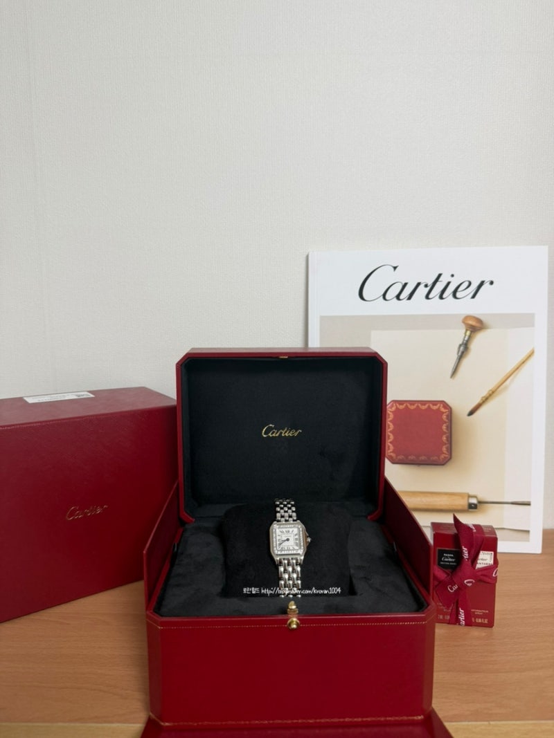 Cartier 까르띠에 시계 팬더 스몰 다이아 구매후기