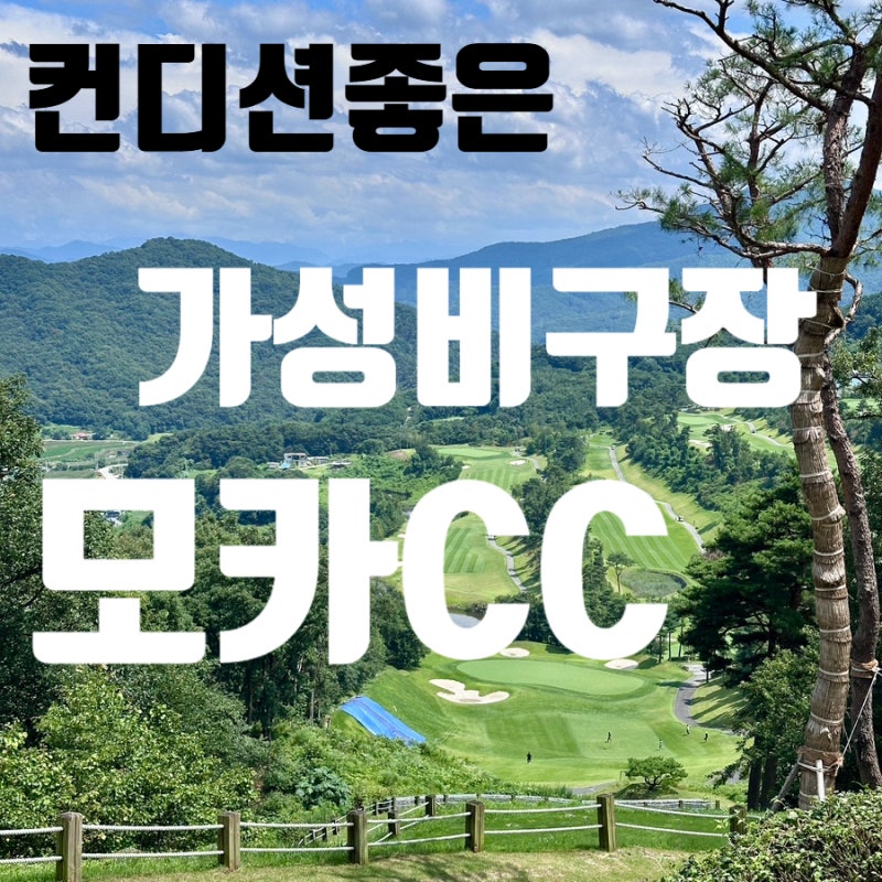 하남 근교 가성비골프장 모카cc (구 세일cc) 주말 2부 라운딩후기