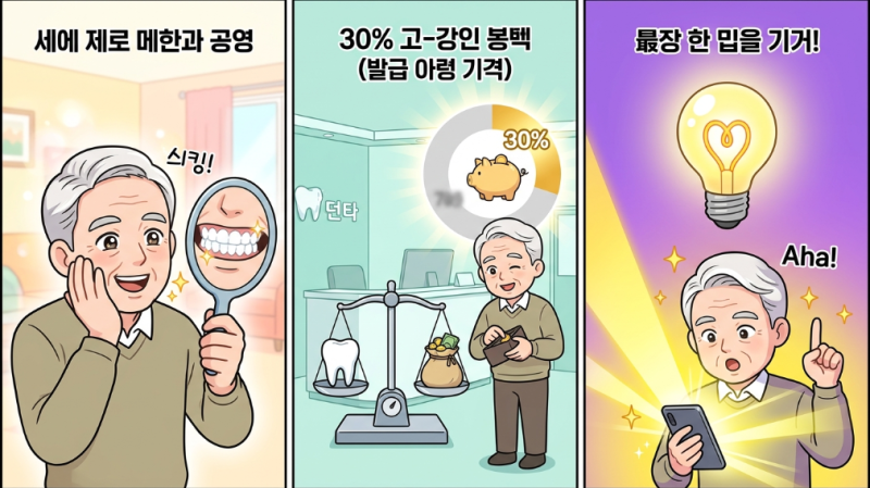 임플란트 건강보험 적용 나이 총정리! 본인부담금 30% 절약 꿀팁