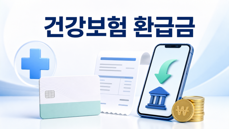2026 건강보험 환급금 조회 방법｜본인부담상한제 대상·신청·지급일 총정리