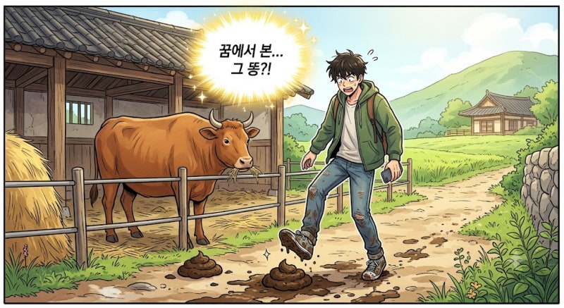 동물 똥 꿈 해몽, 재물운을 의미하는 길몽일까?