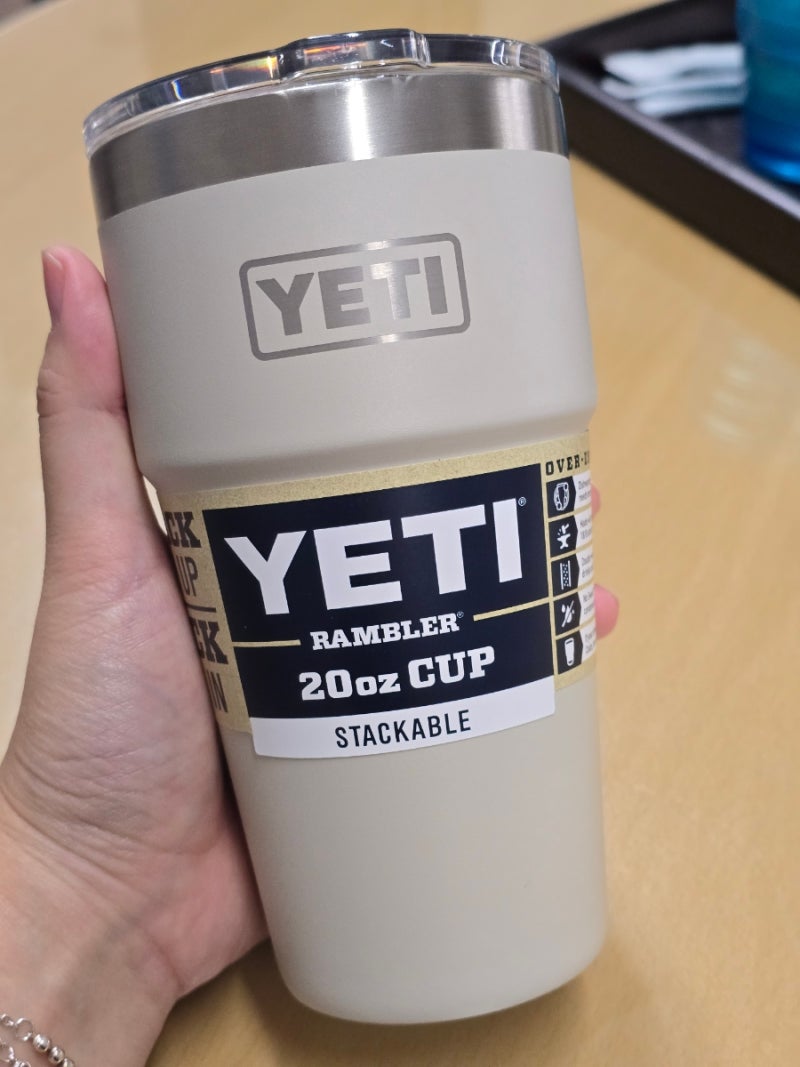 예띠 예티 램블러 스택커블 20oz 컵 후기, 사무실 텀블러 추천