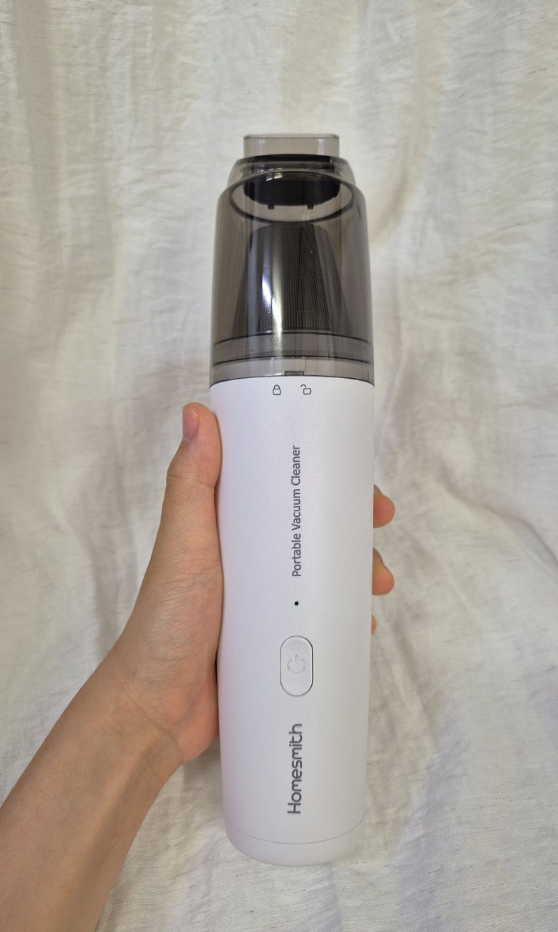 무선 미니 청소기 / 홈스미스 클린핸디 무선청소기 V2, 325g 초경량 사용 후기