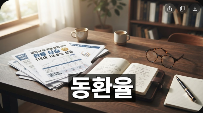 베트남 동환율 1년새 13.8% 상승, 지금 환전할 때 알아야 할 쟁점과 실전 계산법