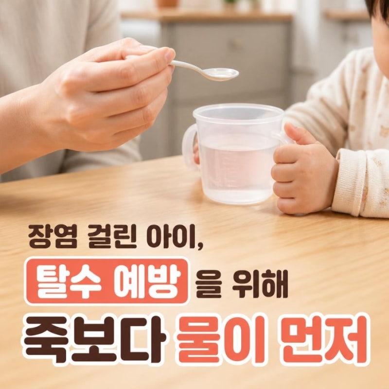 아이 장염에 좋은 음식, 죽보다 먼저 챙겨야 할 게 따로 있어요