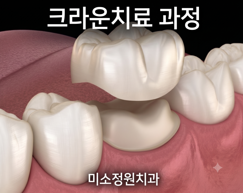 당산역치과 크라운치료 과정과 기간은? 몇번 내원해야하나요?