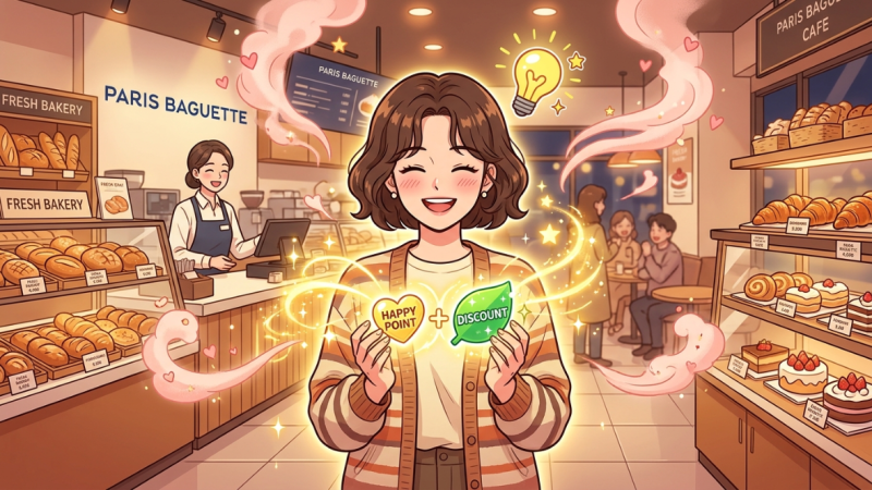 파리바게뜨 해피포인트 결제 시 할인 중복 완전 정리! 혜택 극대화 꿀팁 5가지
