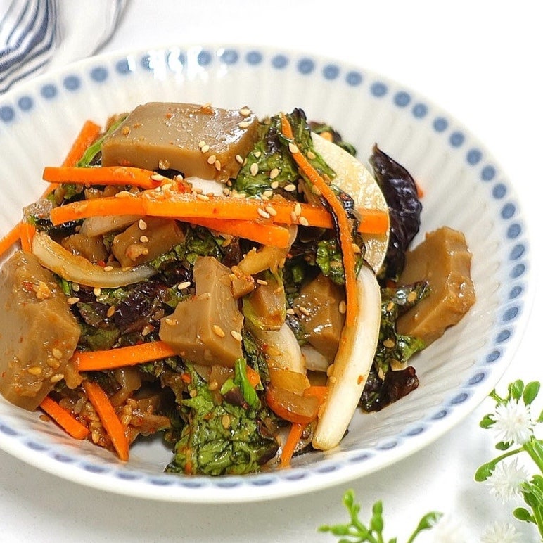 도토리묵 무침 만들기 도토리묵 데치기 도토리묵 양념장 레시피