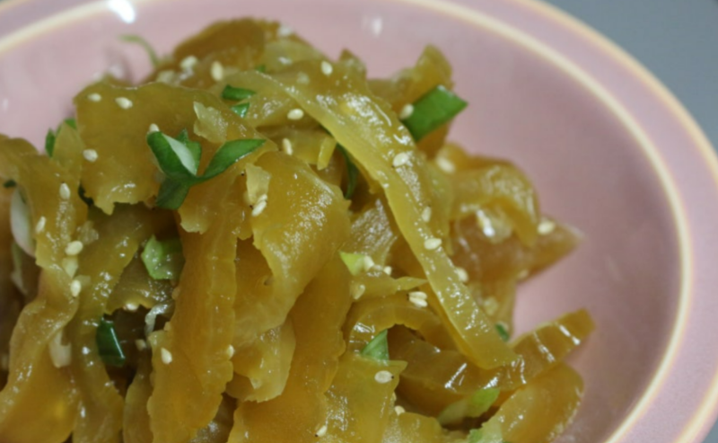 오도독 군산 울외 장아찌 만들기 나나스끼 무침 레시피