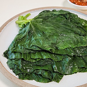 호박잎 부드럽게 찌는법 손질법 쌈장 만드는법 레시피