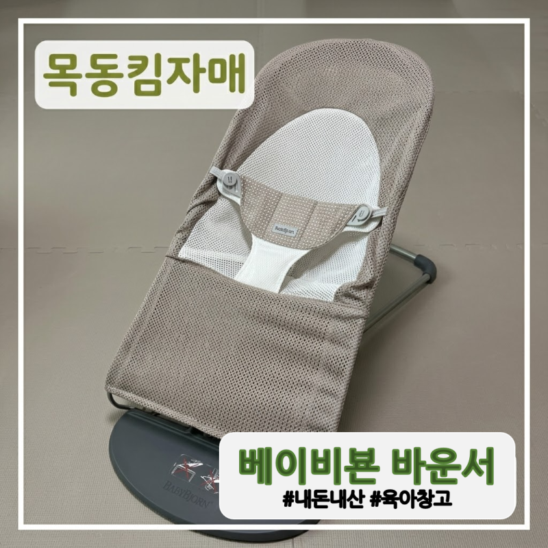 [육아템 리뷰] 국민 바운서 '베이비뵨 바운서' 총정리 : 사용시기, 올바른 사용법, 주의할 점....