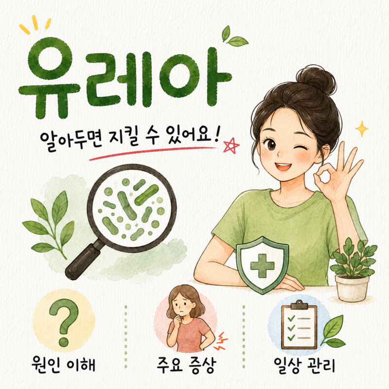 유레아플라즈마원인 및 증상, 일상에서 알아두어야 할 관리 기준