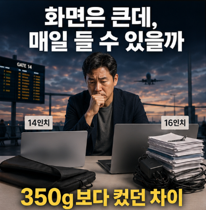 갤럭시북6 프로 NT940XJG-K72A 14인치 32GB·16인치 차이