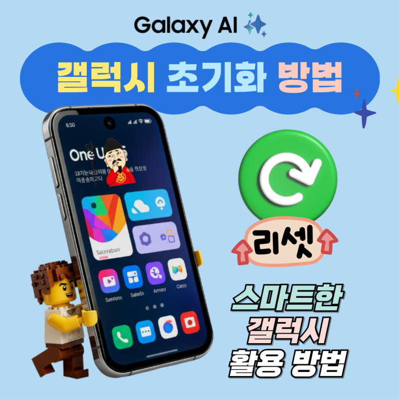 갤럭시 초기화 방법 : 핵심 방법 5단계