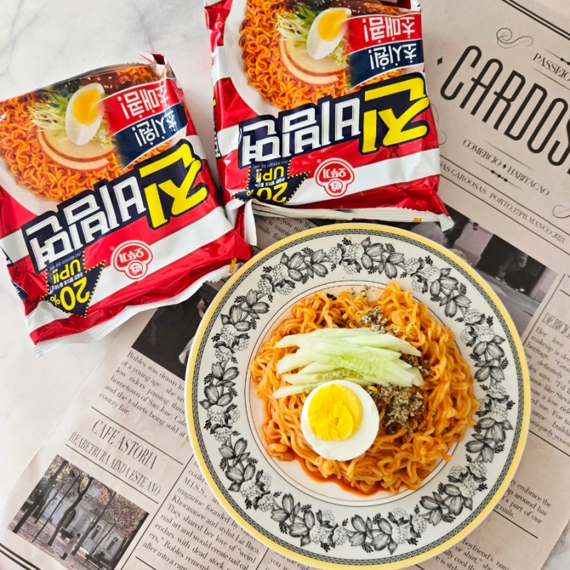 오뚜기 비빔라면 추천 진비빔면 조합