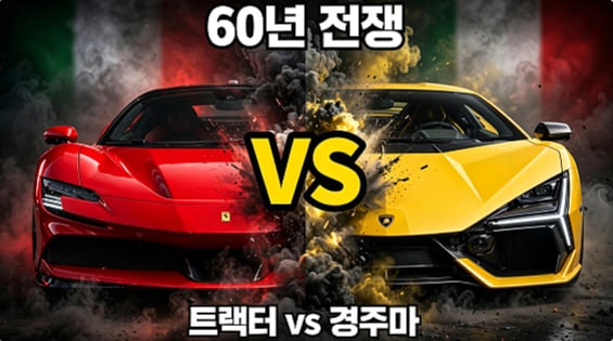 페라리를 박살낸 트랙터 부자, 람보르기니 탄생의 전말