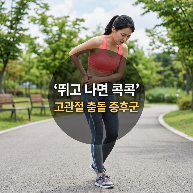 [러닝 부작용] 달리기 후 사타구니 통증? 고관절 충돌 증후군 주의점