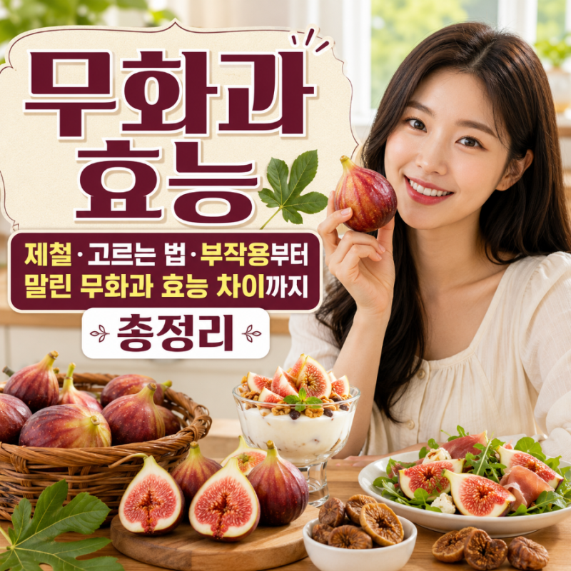 무화과 효능 제철, 고르는 법, 부작용부터 말린 무화과 효능 차이까지 총정리