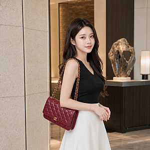 샤넬 미니백 WOC 크로스 은장 금장 중고 가격
