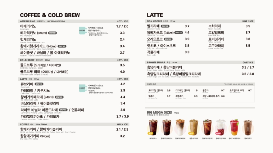 메가MGC커피 안산신길점 사진 1