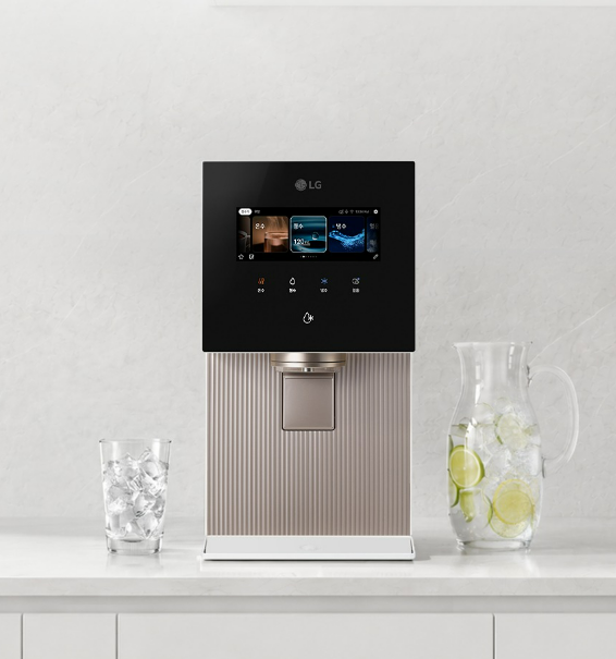 LG 퓨리케어 AI 오브제컬렉션 얼음 냉온정수기 추천! 냉동 얼음의 차이