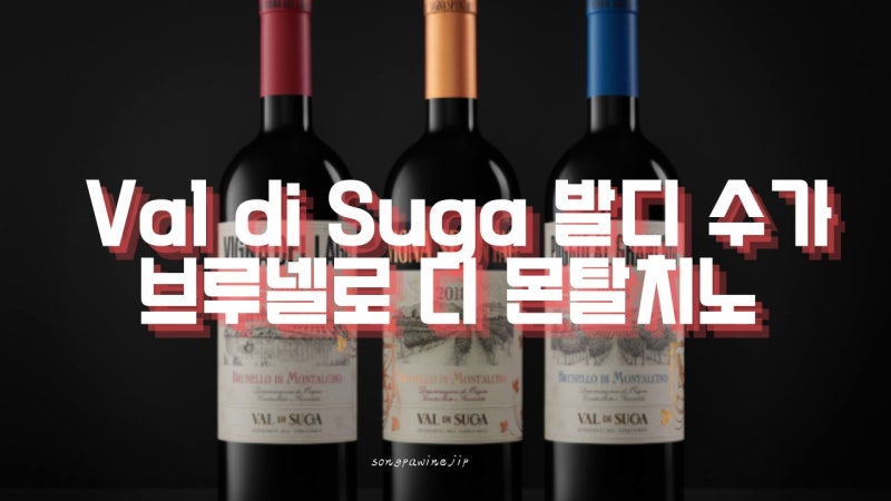 [이태리] Val di Suga 발디 수가 브루넬로 디 몬탈치노 / 몬탈치노 3개의 명품 테루아를 모두 보....