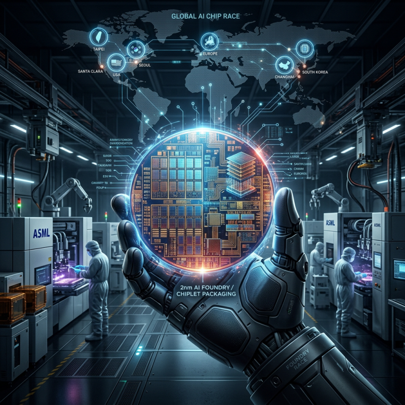 TSMC 393조 올인과 삼성전자·인텔의 반격: AI 파운드리 패권전