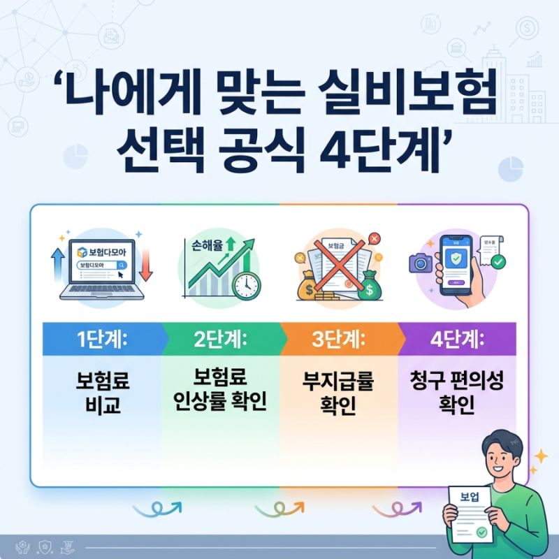 [보험] 4세대 vs 5세대 실비보험, 나에게 맞는 실비보험 고르는 꿀팁