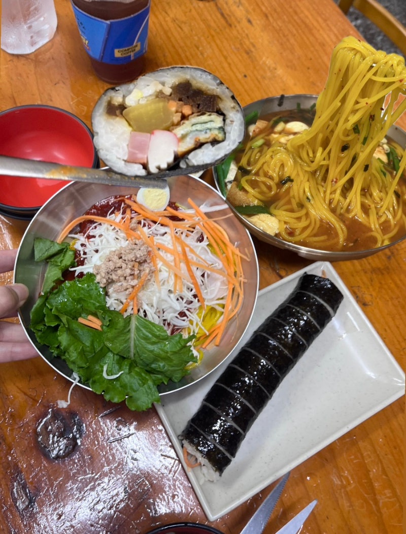 옥천 시내 맛집 풍미당 물쫄면 웨이팅 없이 먹은 후기