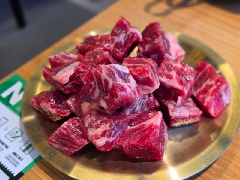 울산 일산동 맛집 담가화로구이 소눈꽃큐브살 식감이 재미있는곳