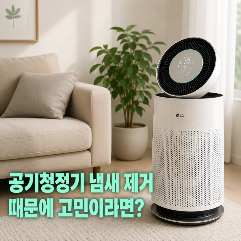 공기청정기 냄새 제거 때문에 고민이라면 이것부터 확인하세요