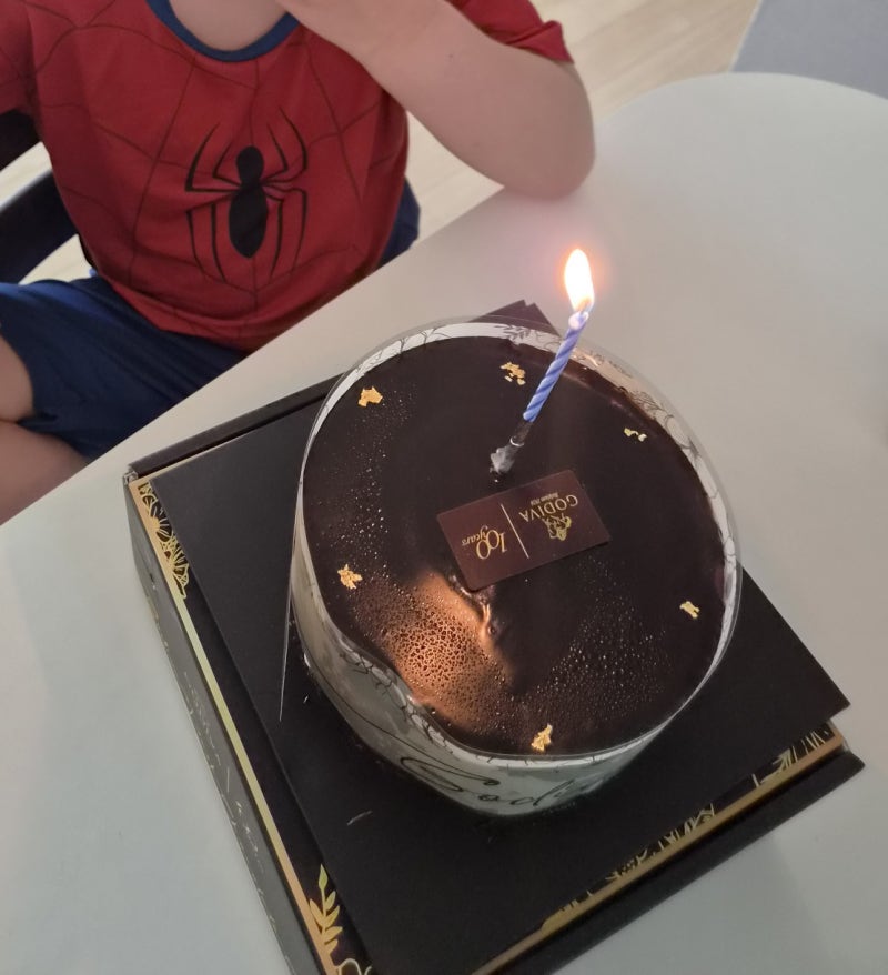 카카오톡 선물하기 고디바 케이크 후기｜생일선물로 받아본 솔직후기