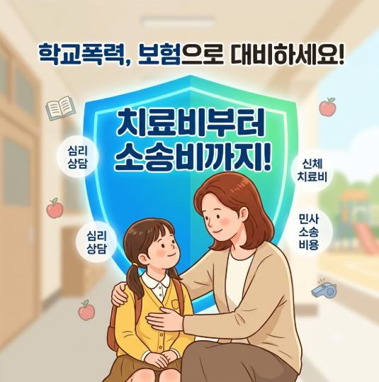 학교폭력도 보험으로 대비? 초중학생 학교폭력 보험, 치료비부터 소송비까지 보장 확대