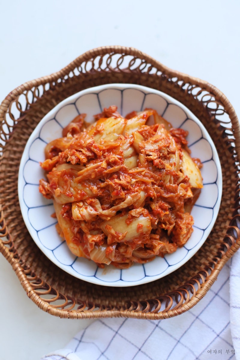 참치 김치볶음 레시피 만들기 볶음김치 만드는법